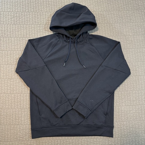 Lululemon City Sweat Hoodie Mens Medium Blue Pullover Sweatshirt Active Athletic - Picture 1 of 13